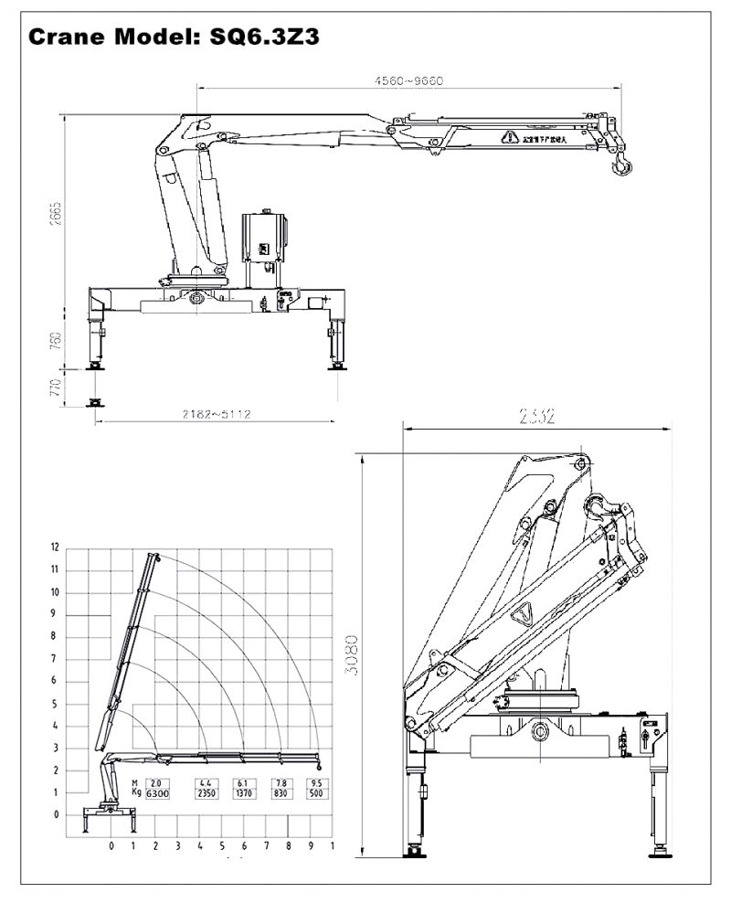 6.3 Tons Knuckle Boom Crane Henan Liyue Machinery Equipment Co., Ltd.